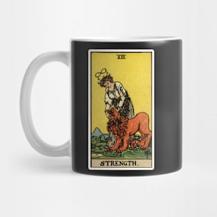 VIII. Strength Tarot Card Mug